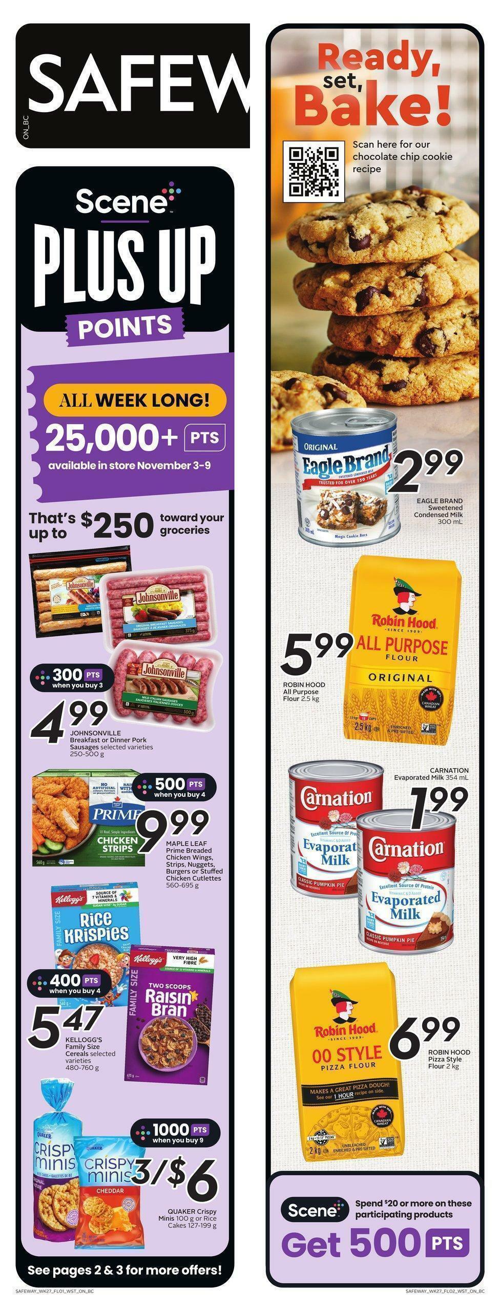 Safeway Flyer from November 3