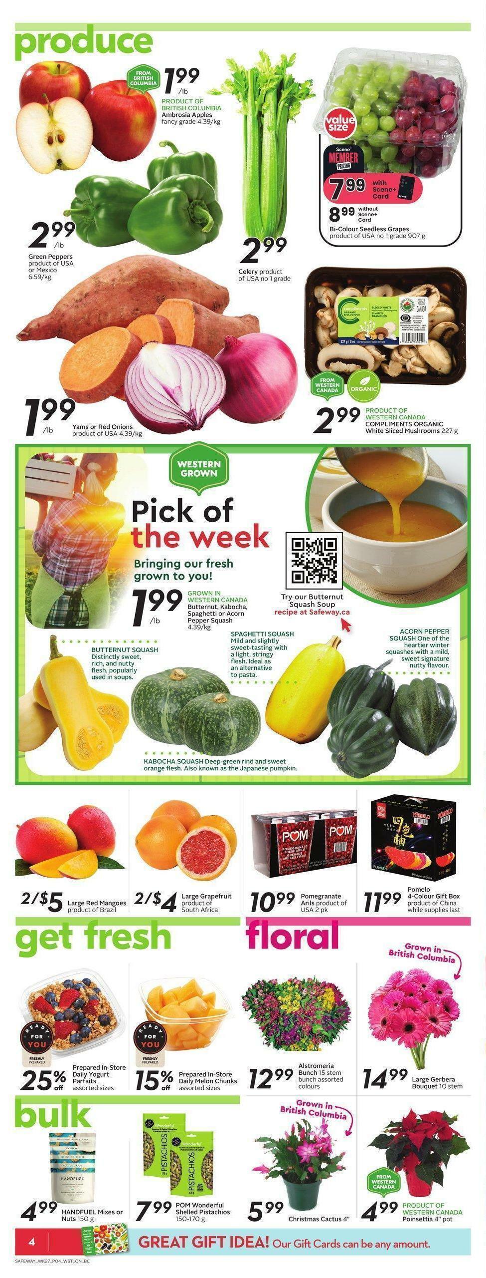 Safeway Flyer from November 3