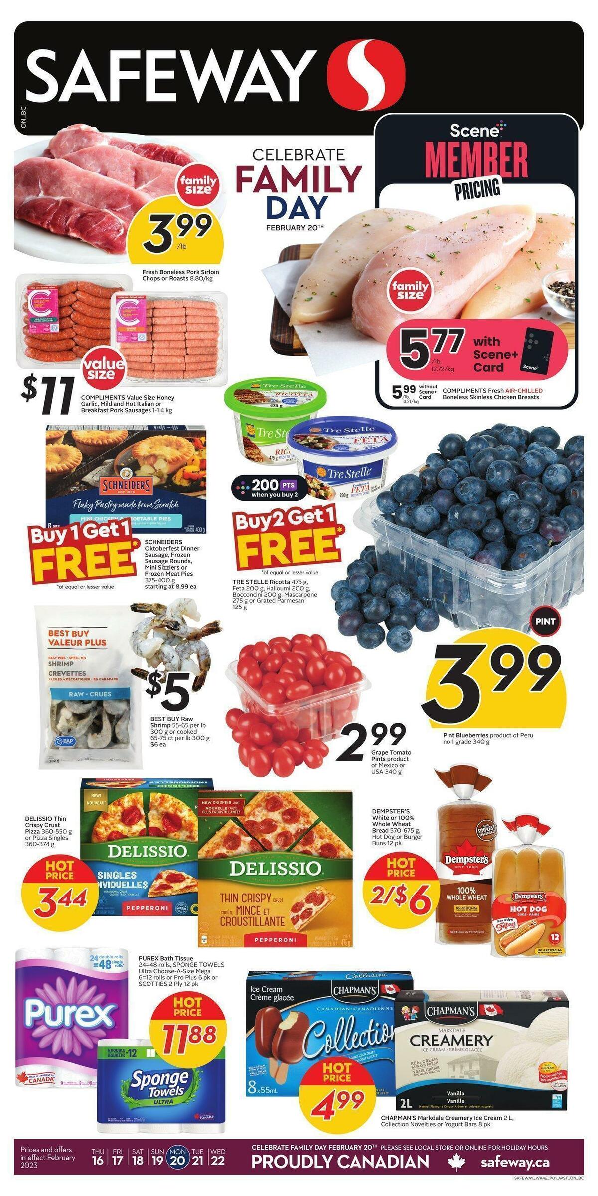 Safeway Flyer from February 16