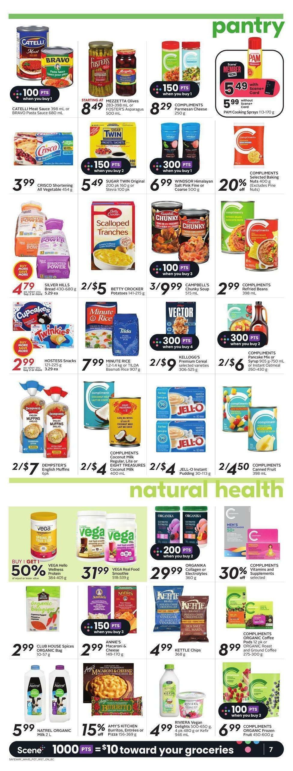 Safeway Flyer from March 9