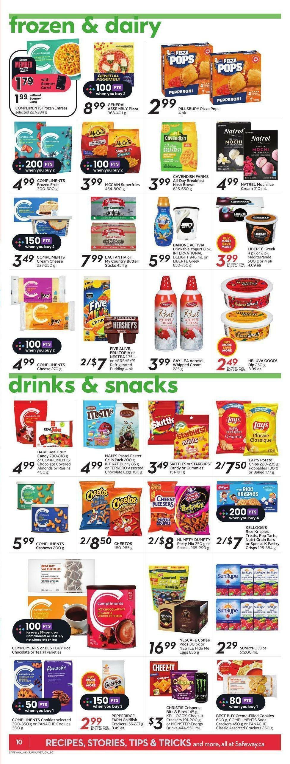 Safeway Flyer from March 9