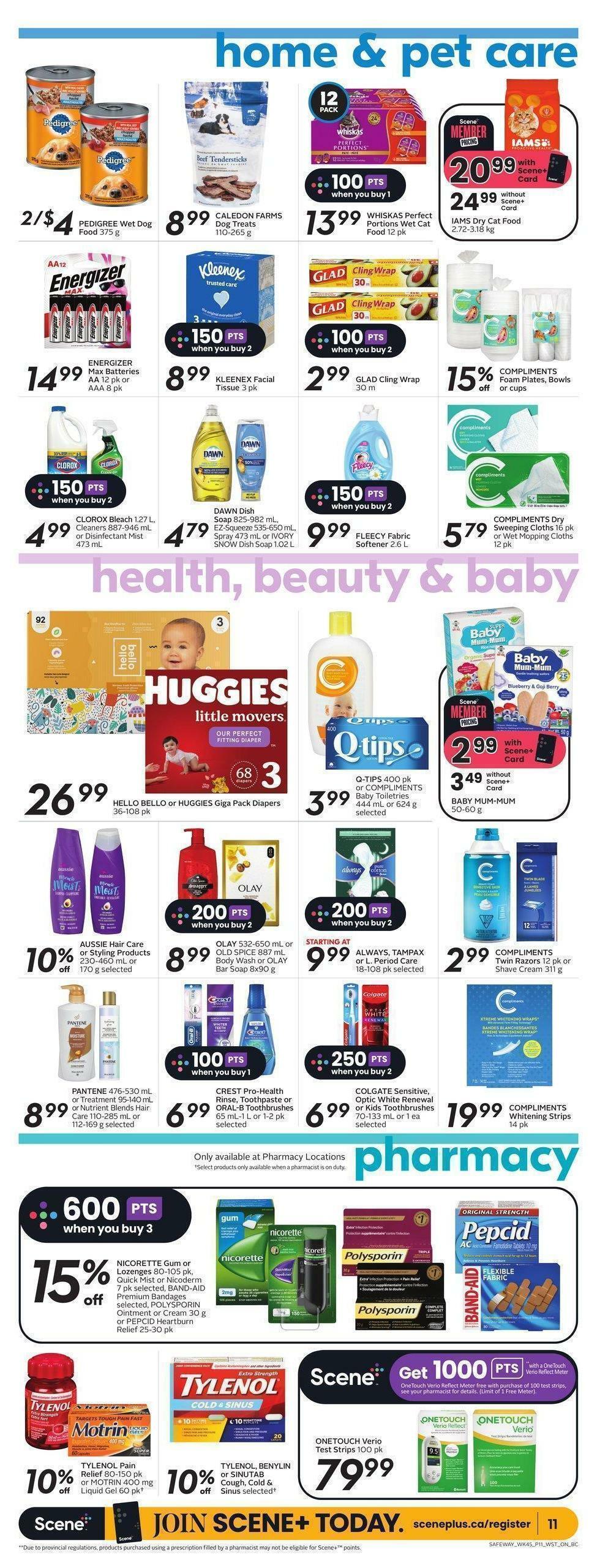 Safeway Flyer from March 9