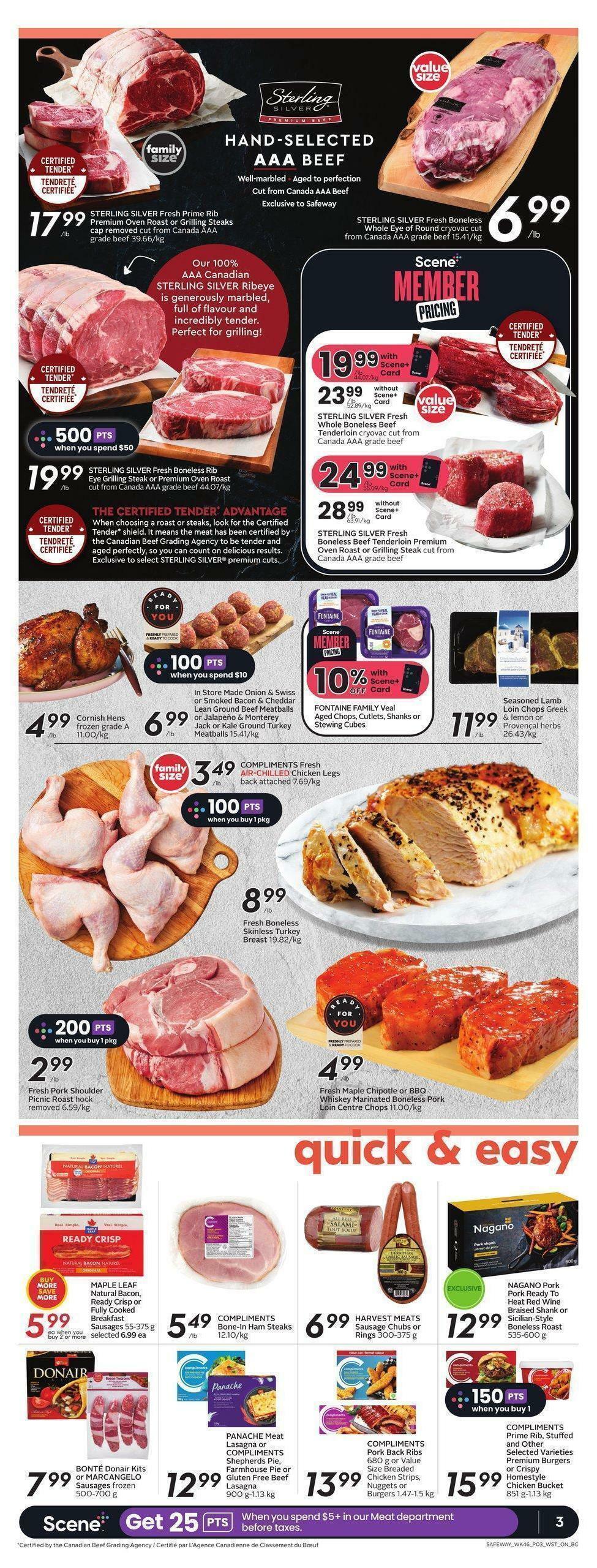 Safeway Flyer from March 16