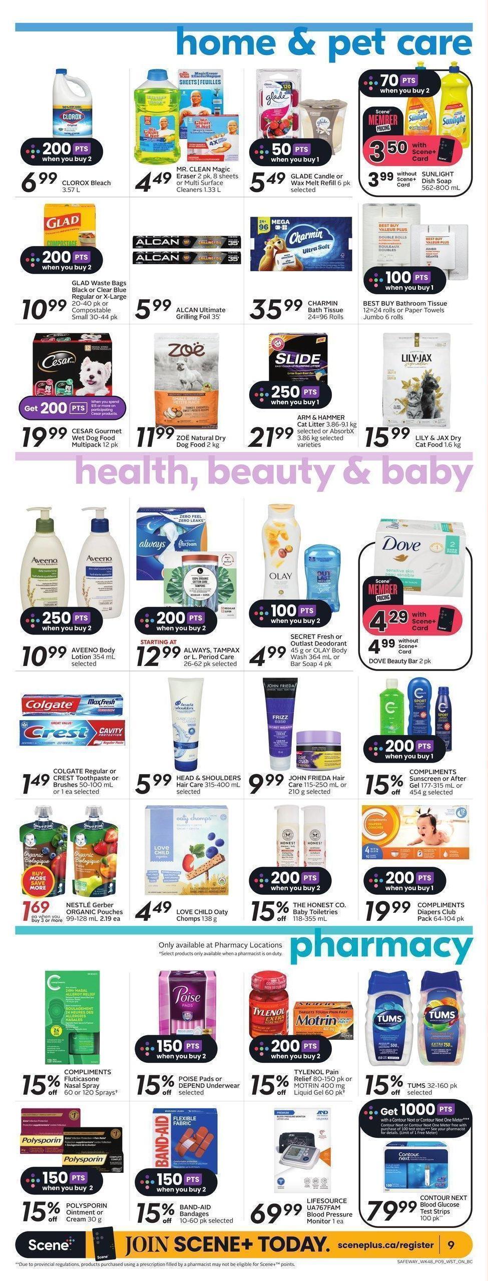 Safeway Flyer from March 30