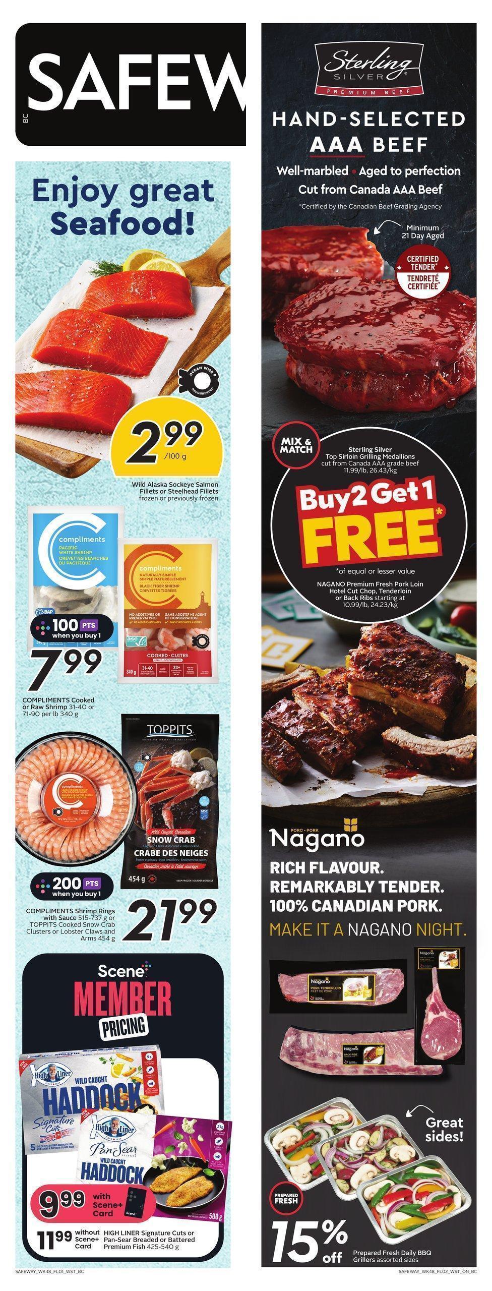 Safeway Flyer from March 30