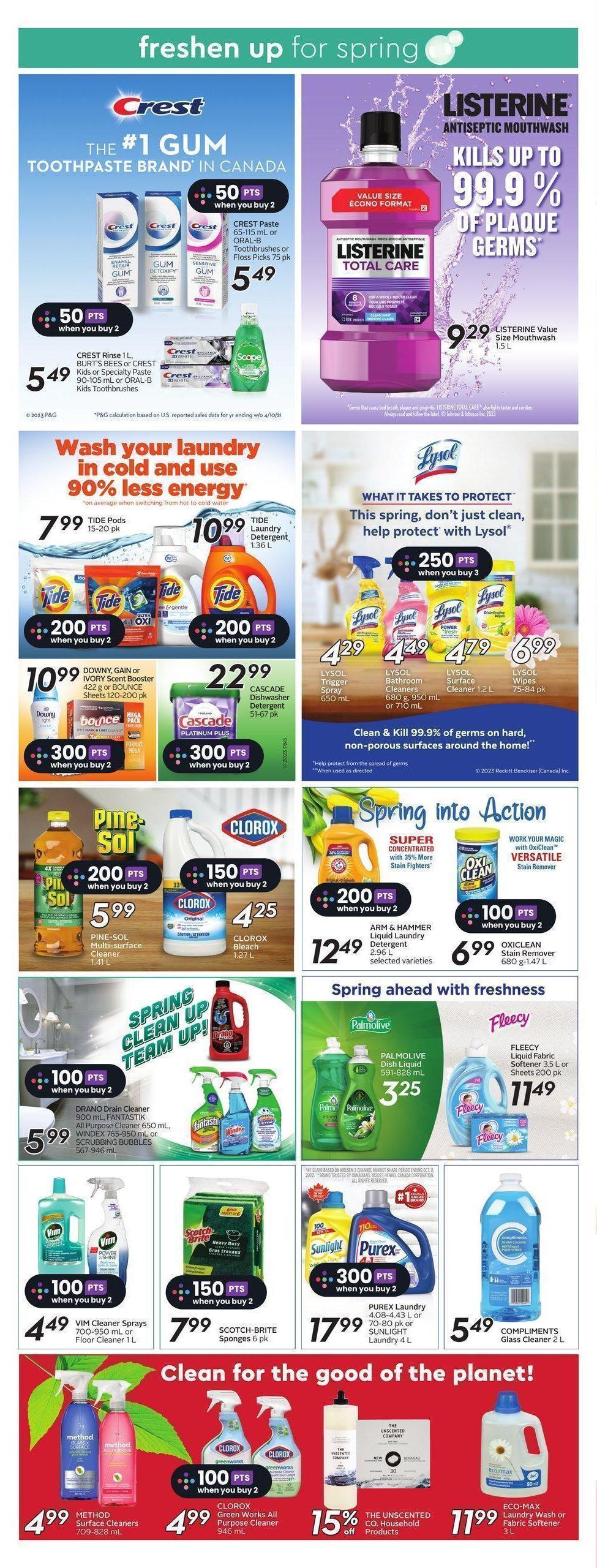 Safeway Flyer from March 30