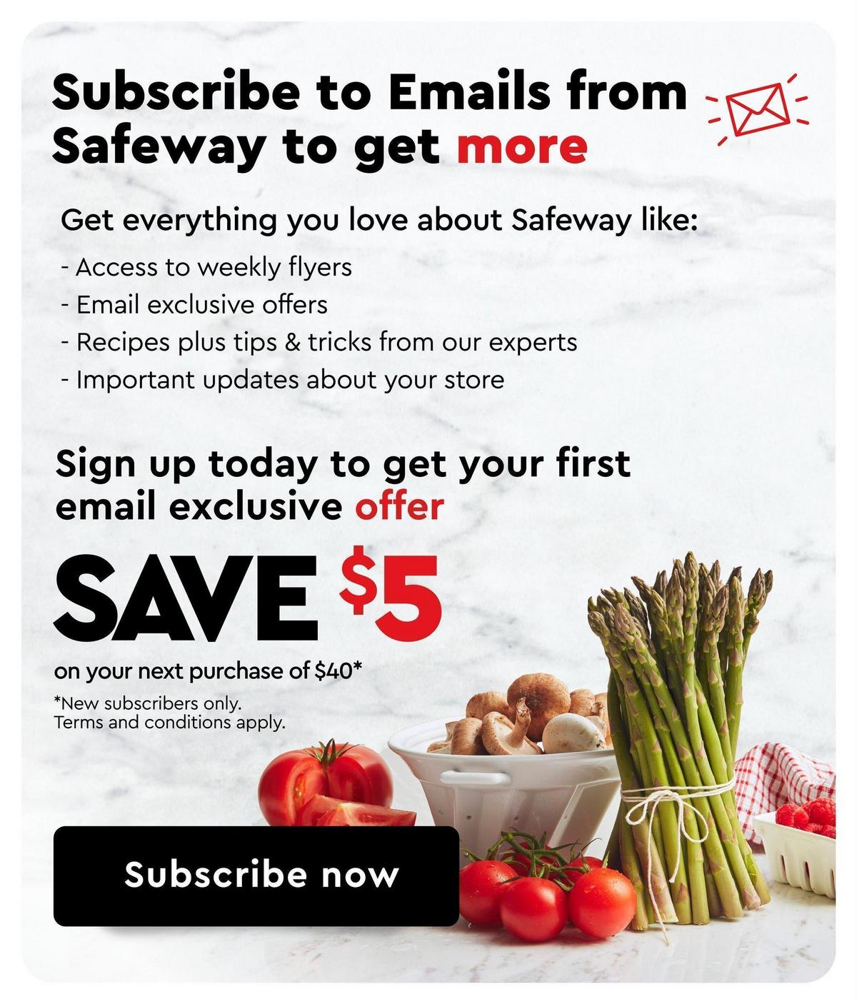 Safeway Flyer from March 30