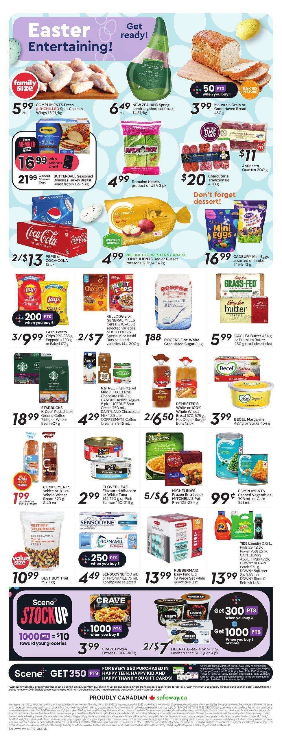 Safeway Flyer from March 30