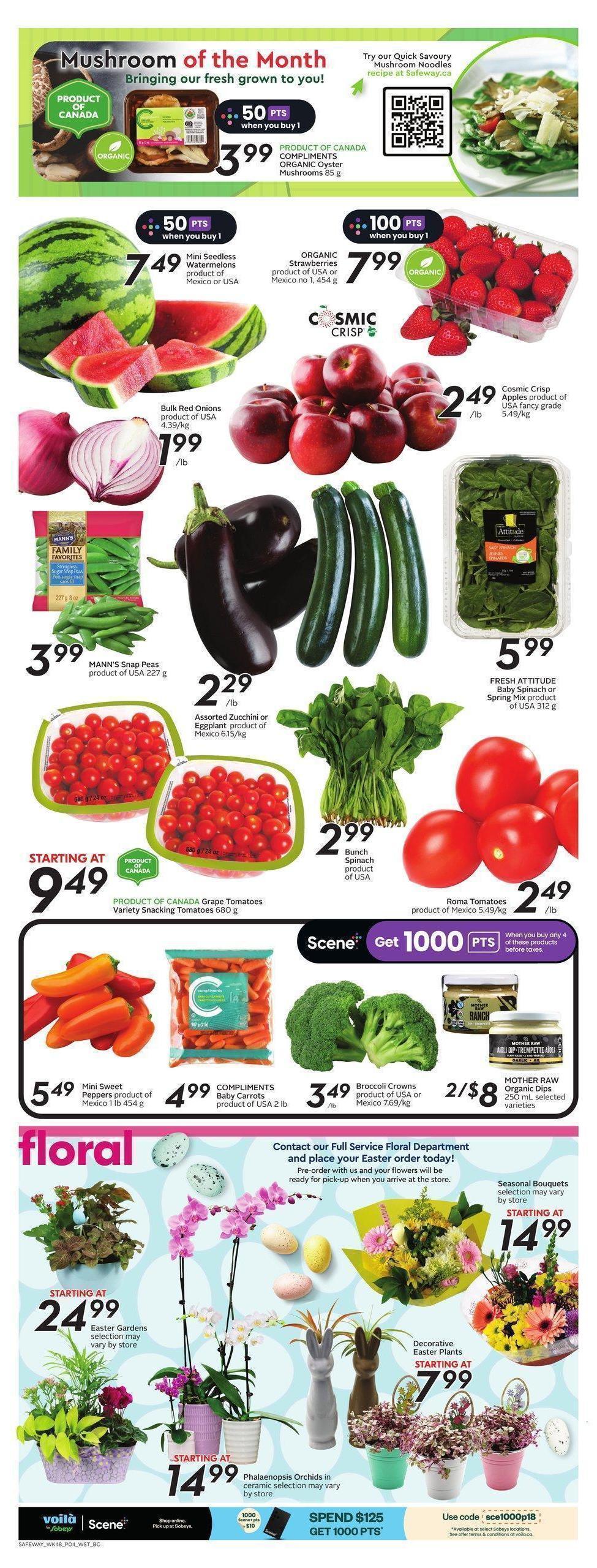 Safeway Flyer from March 30