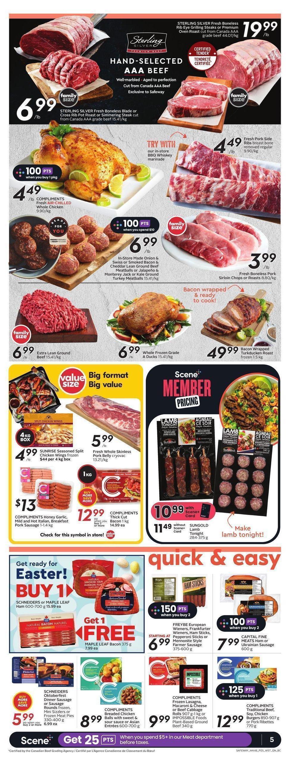 Safeway Flyer from March 30