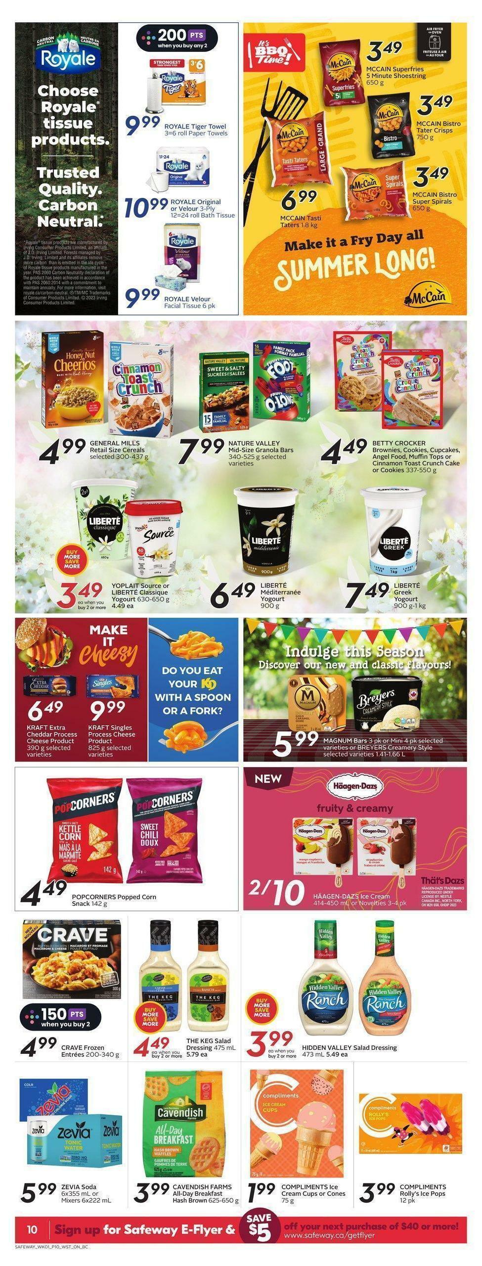 Safeway Flyer from May 4