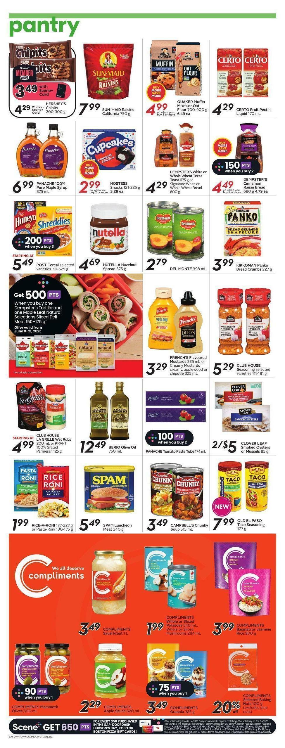 Safeway Flyer from June 8