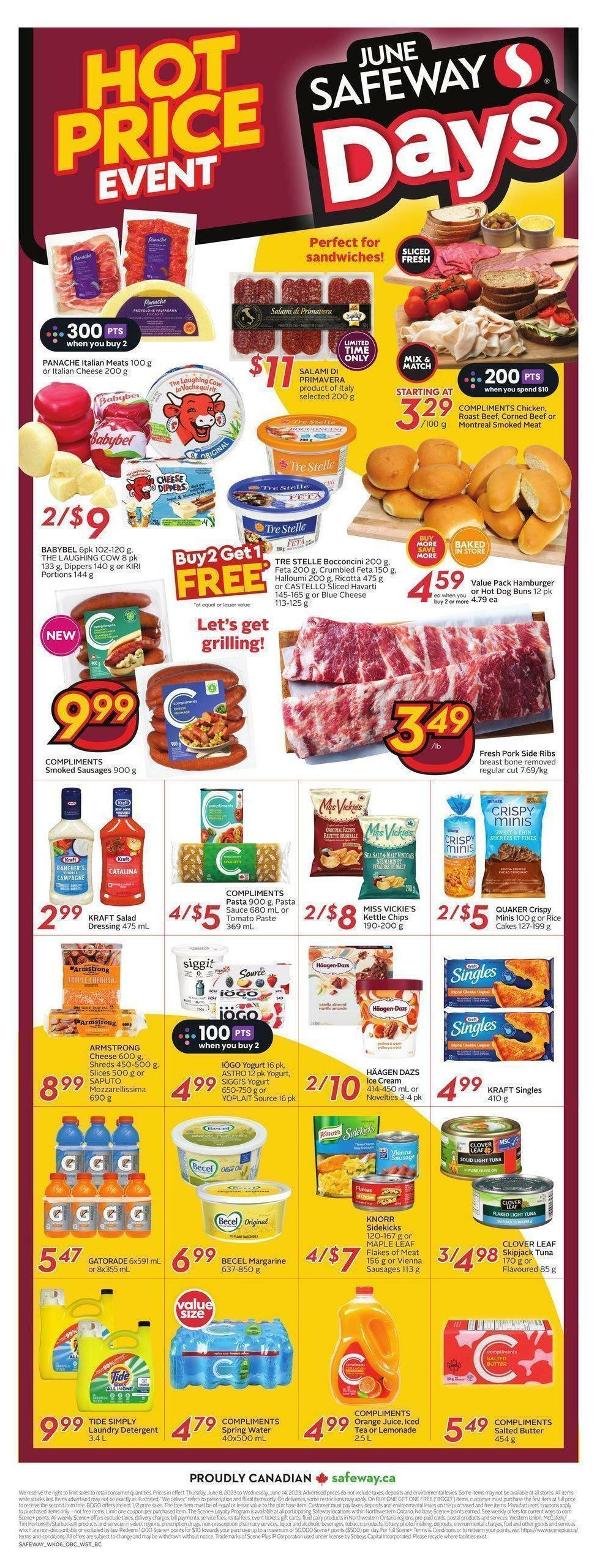 Safeway Flyer from June 8