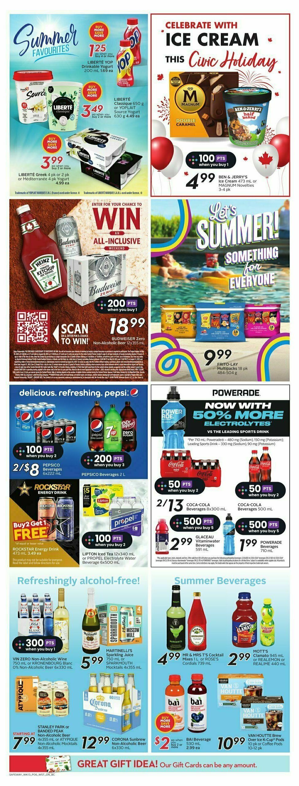 Safeway Flyer from July 27