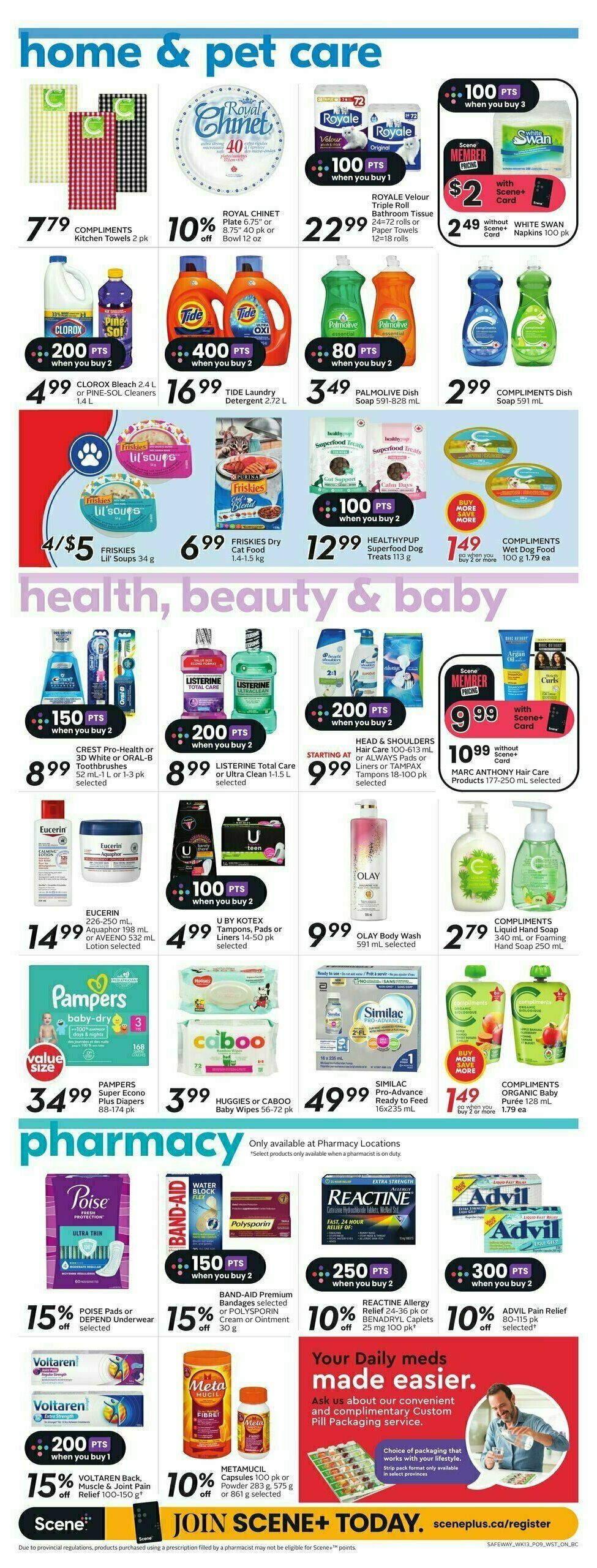 Safeway Flyer from July 27