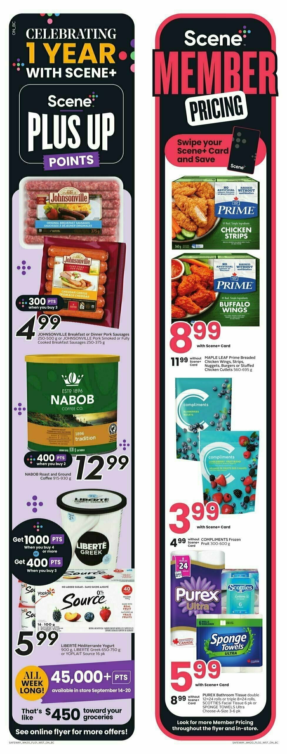 Safeway Flyer from September 14