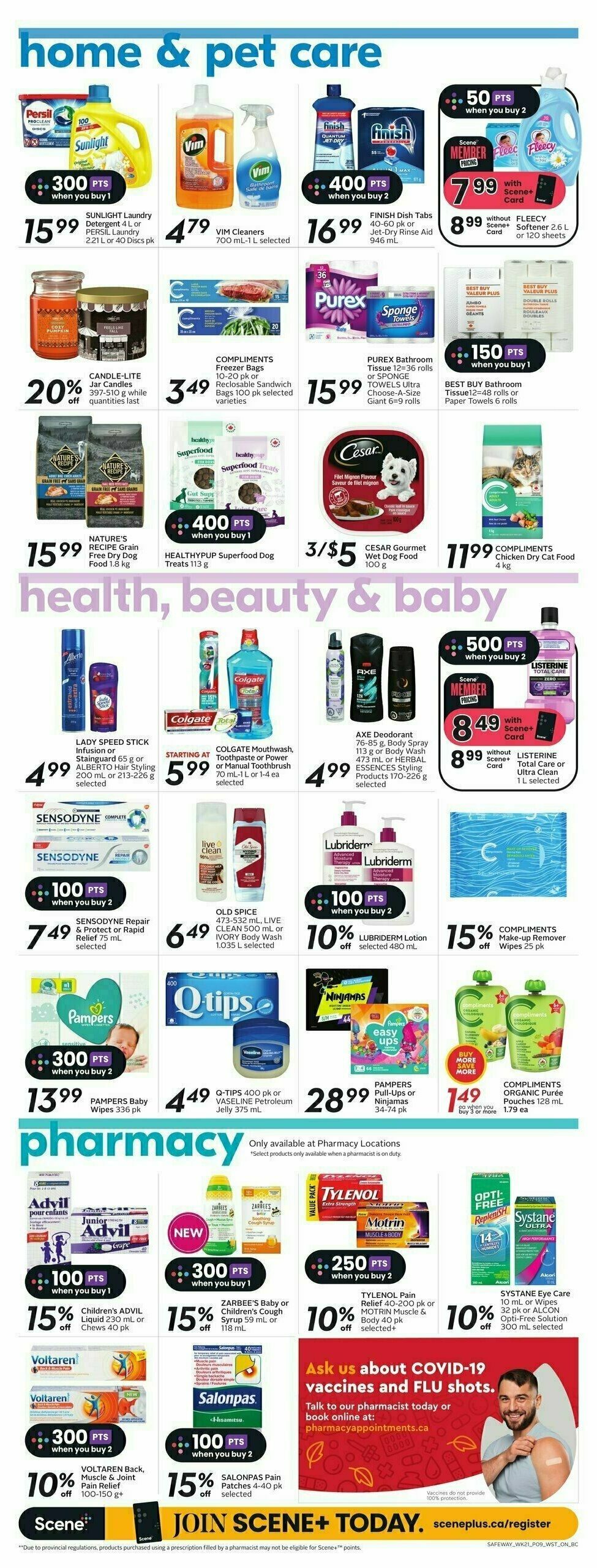 Safeway Flyer from September 21