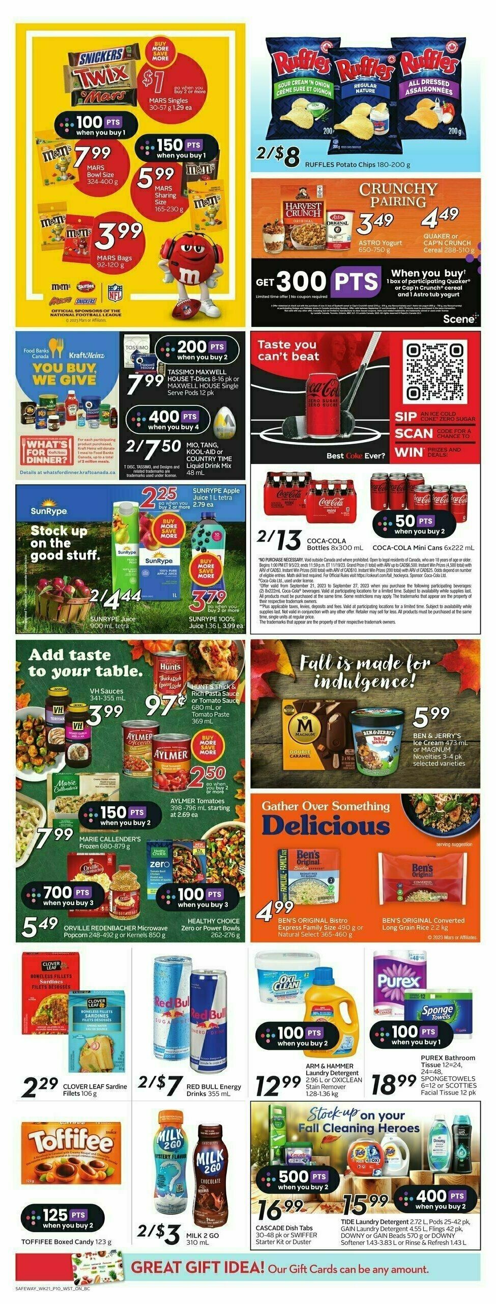 Safeway Flyer from September 21