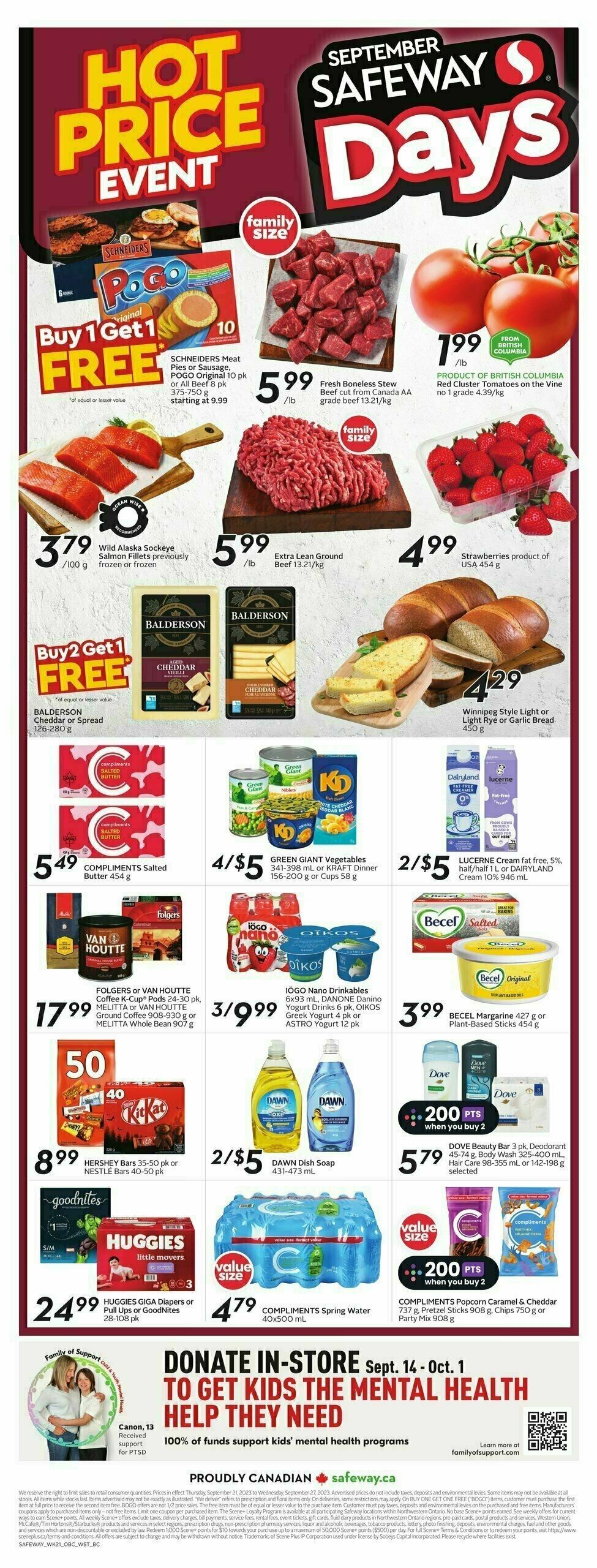 Safeway Flyer from September 21