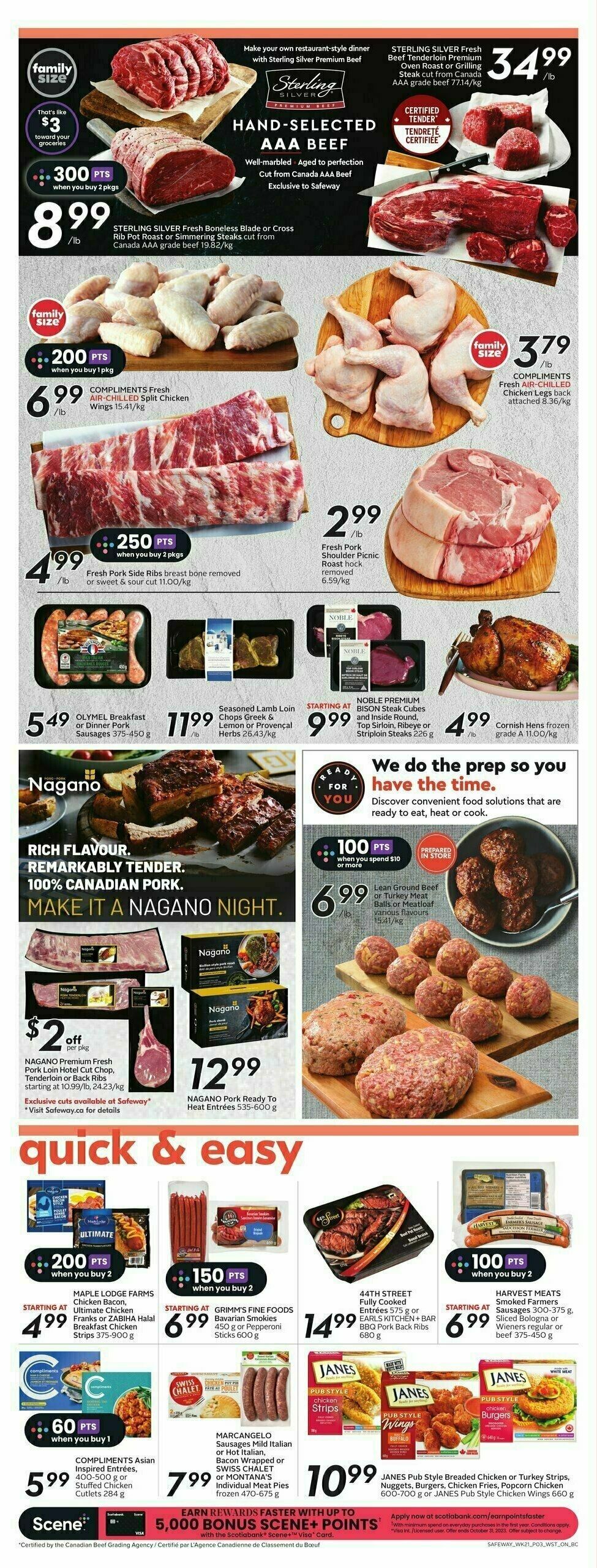 Safeway Flyer from September 21