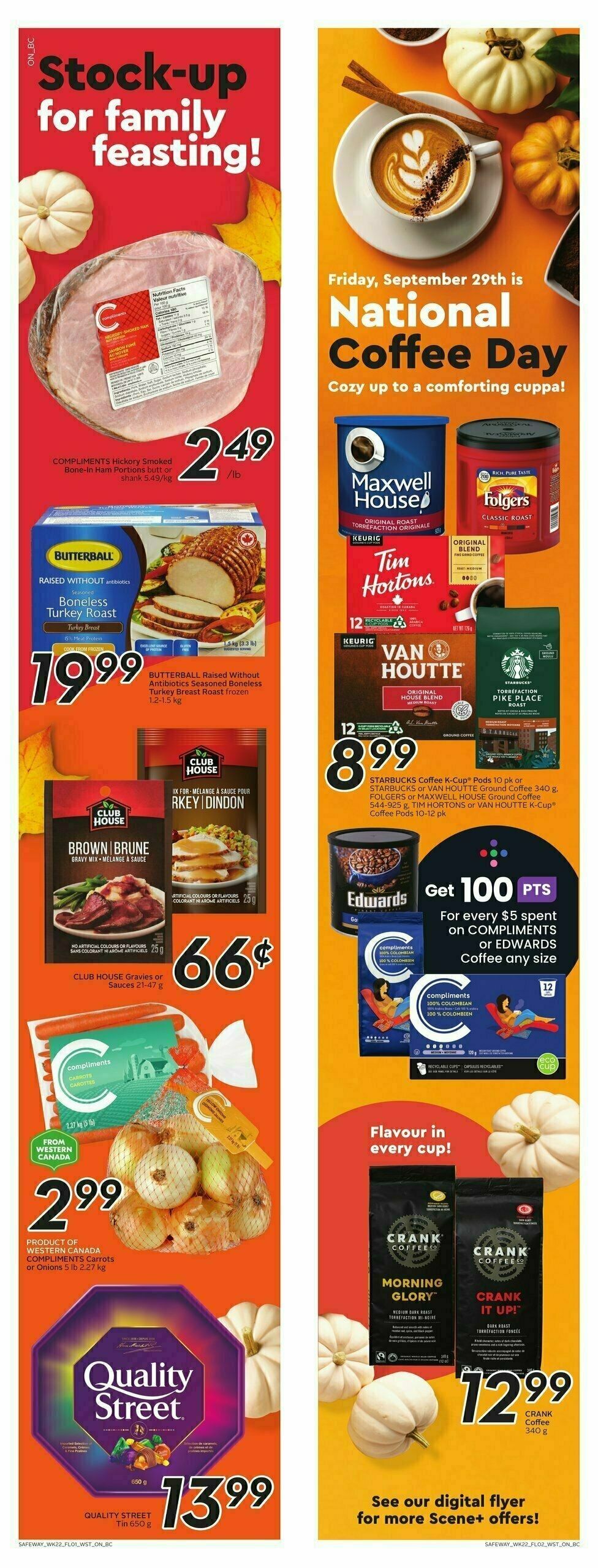 Safeway Flyer from September 28