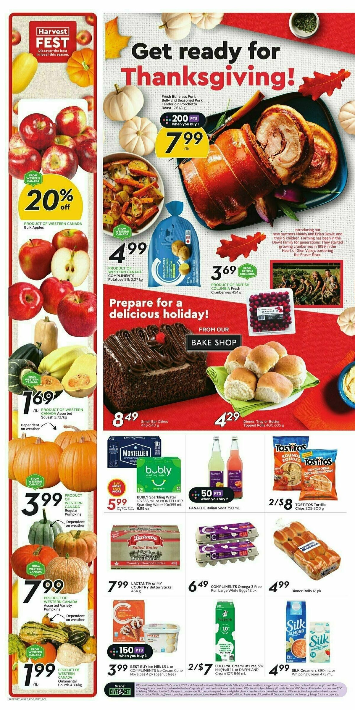 Safeway Flyer from September 28