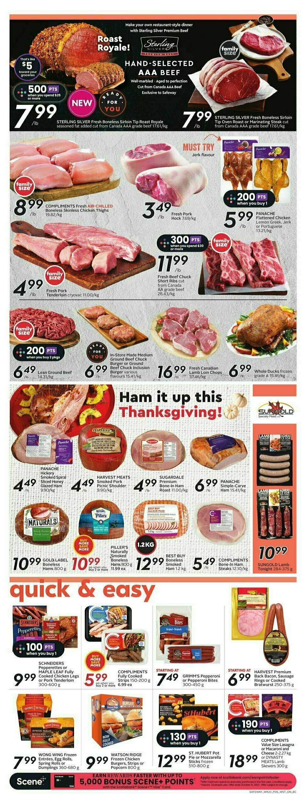 Safeway Flyer from September 28