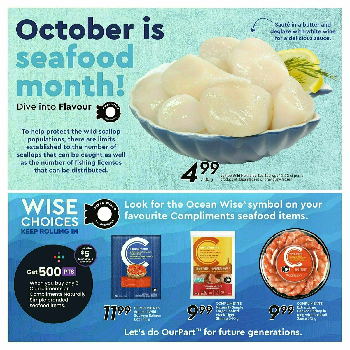 Safeway Flyer from October 5