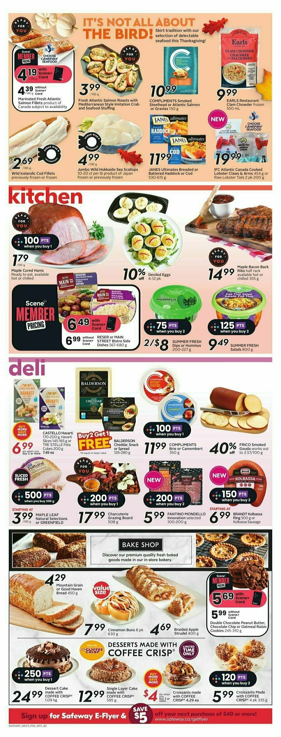 Safeway Flyer from October 5