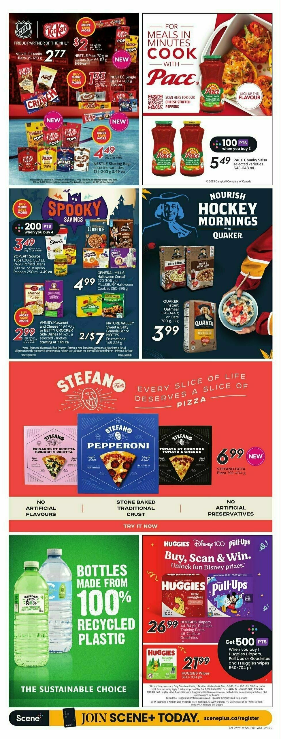 Safeway Flyer from October 5