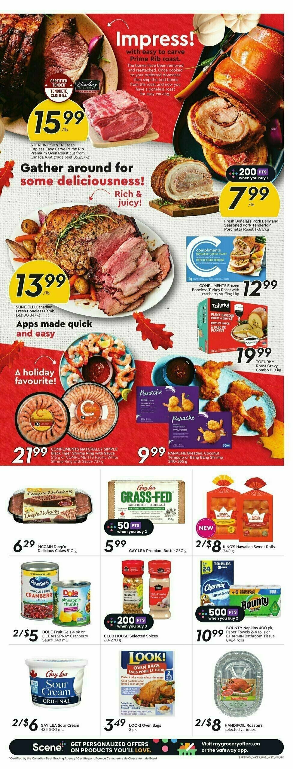 Safeway Flyer from October 5