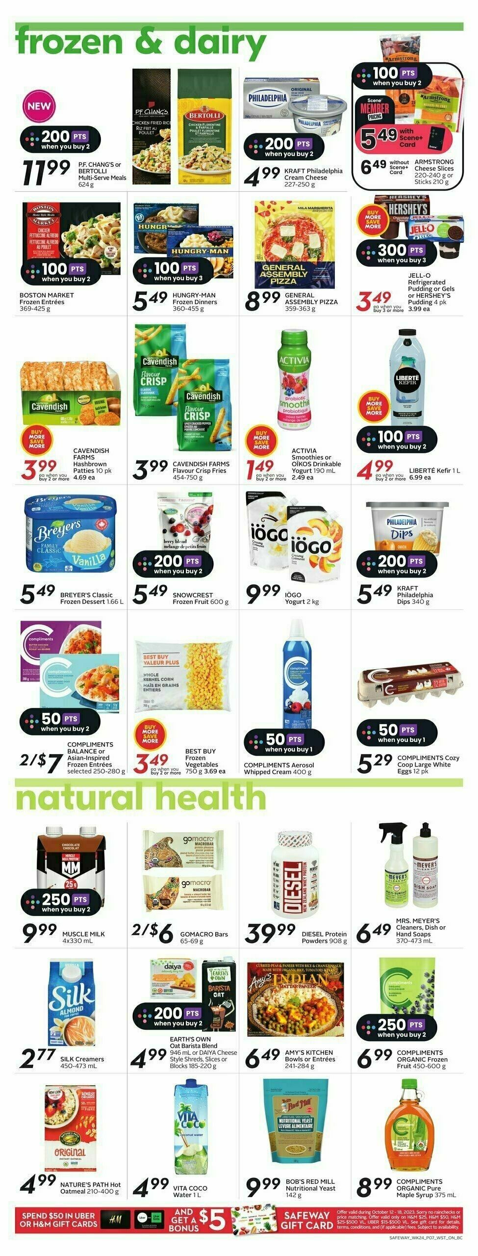 Safeway Flyer from October 12