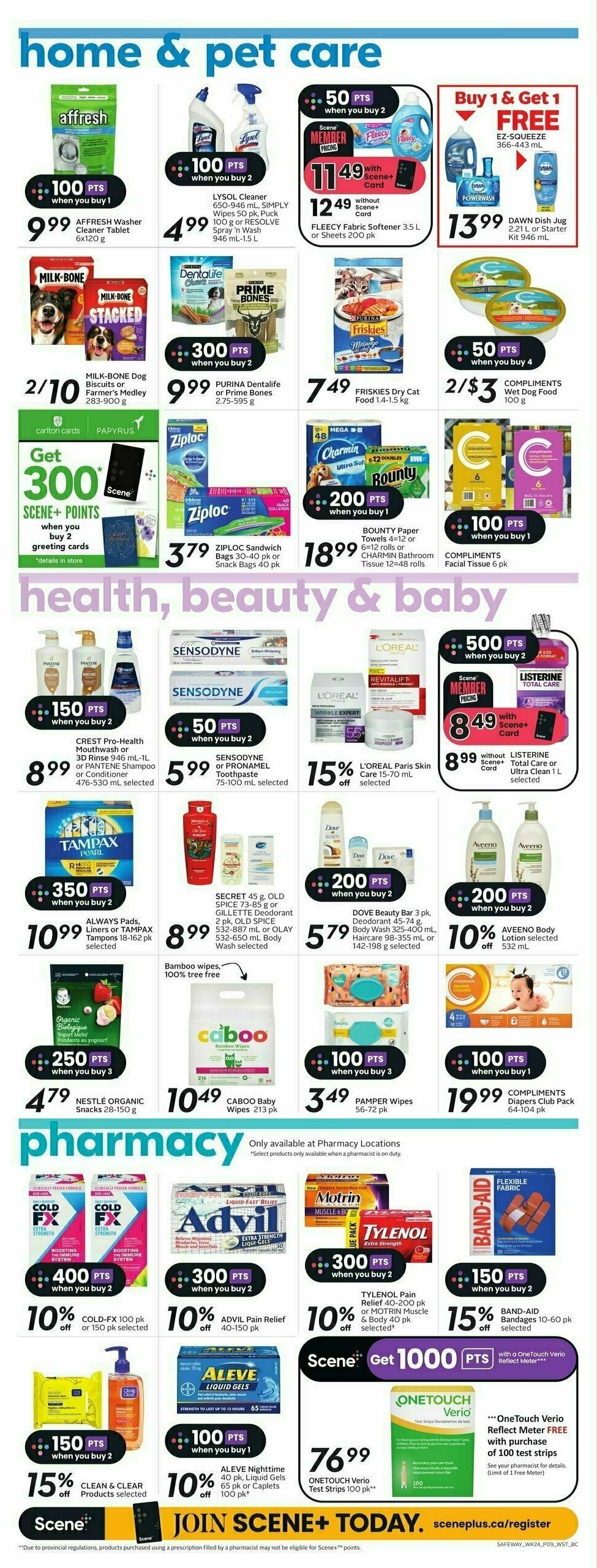 Safeway Flyer from October 12