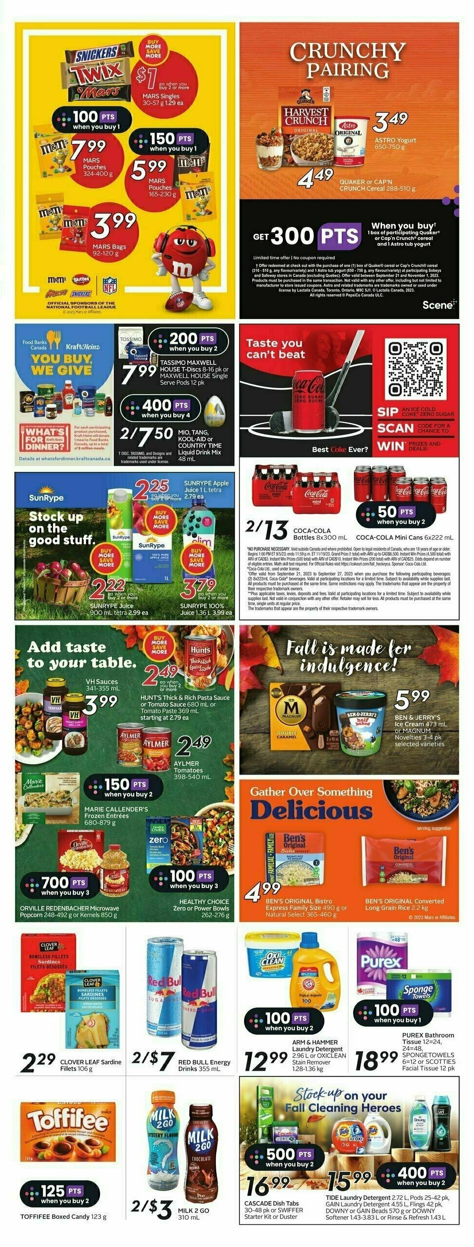 Safeway Flyer from October 12