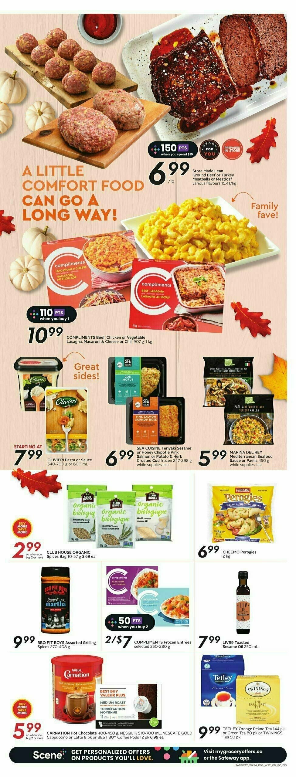 Safeway Flyer from October 12