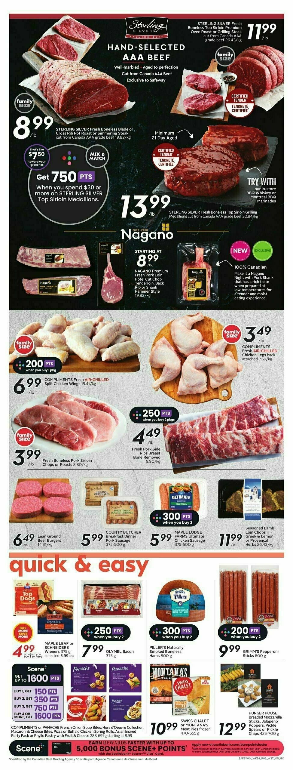 Safeway Flyer from October 12