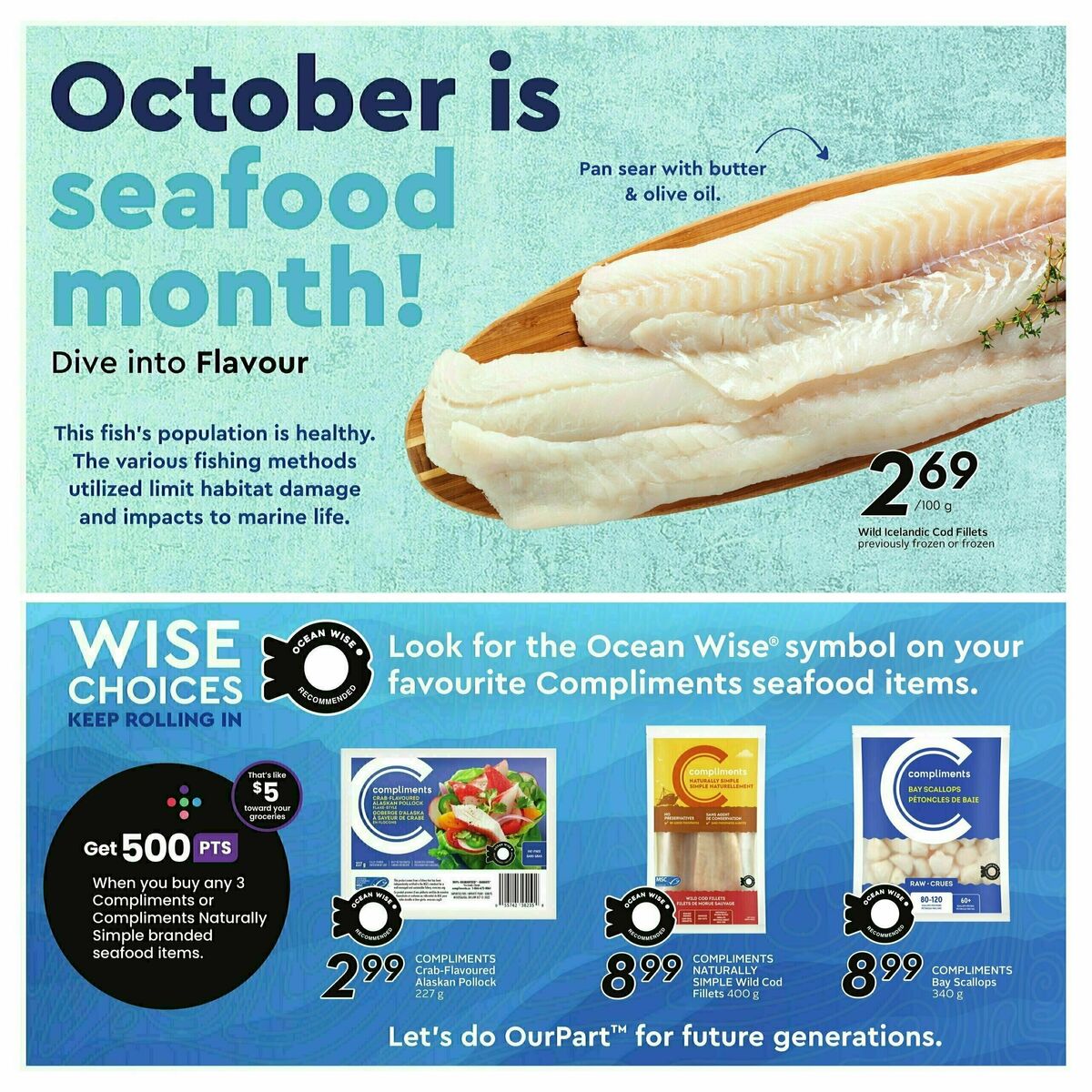 Safeway Flyer from October 19