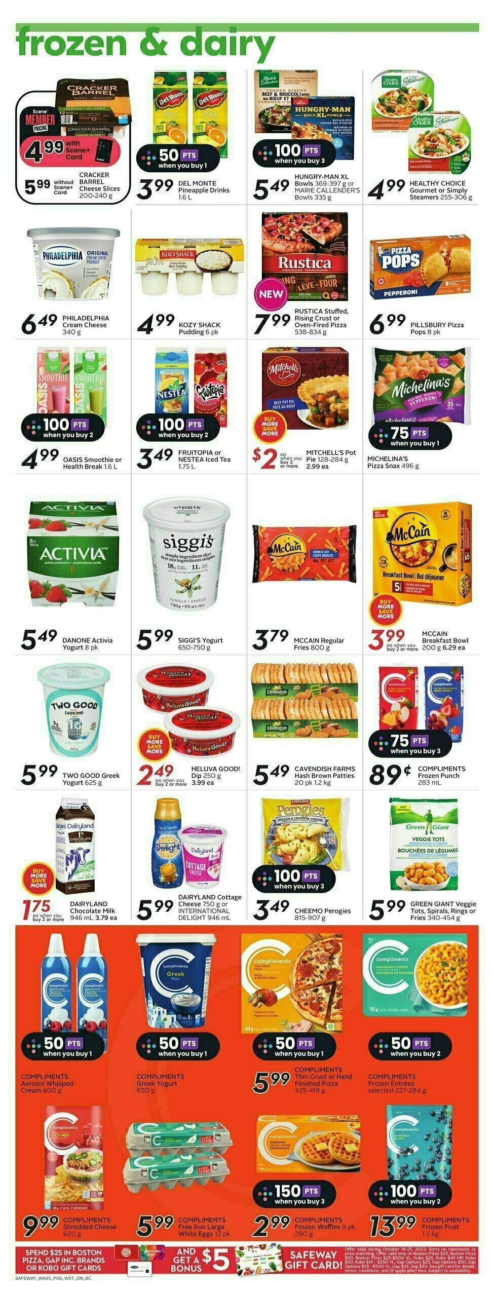 Safeway Flyer from October 19