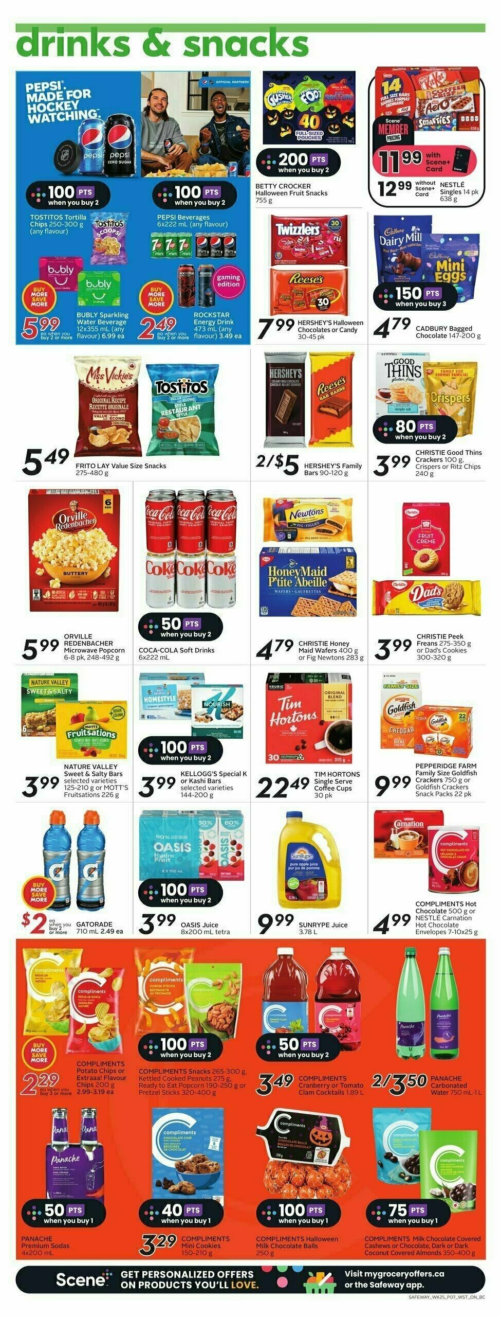 Safeway Flyer from October 19