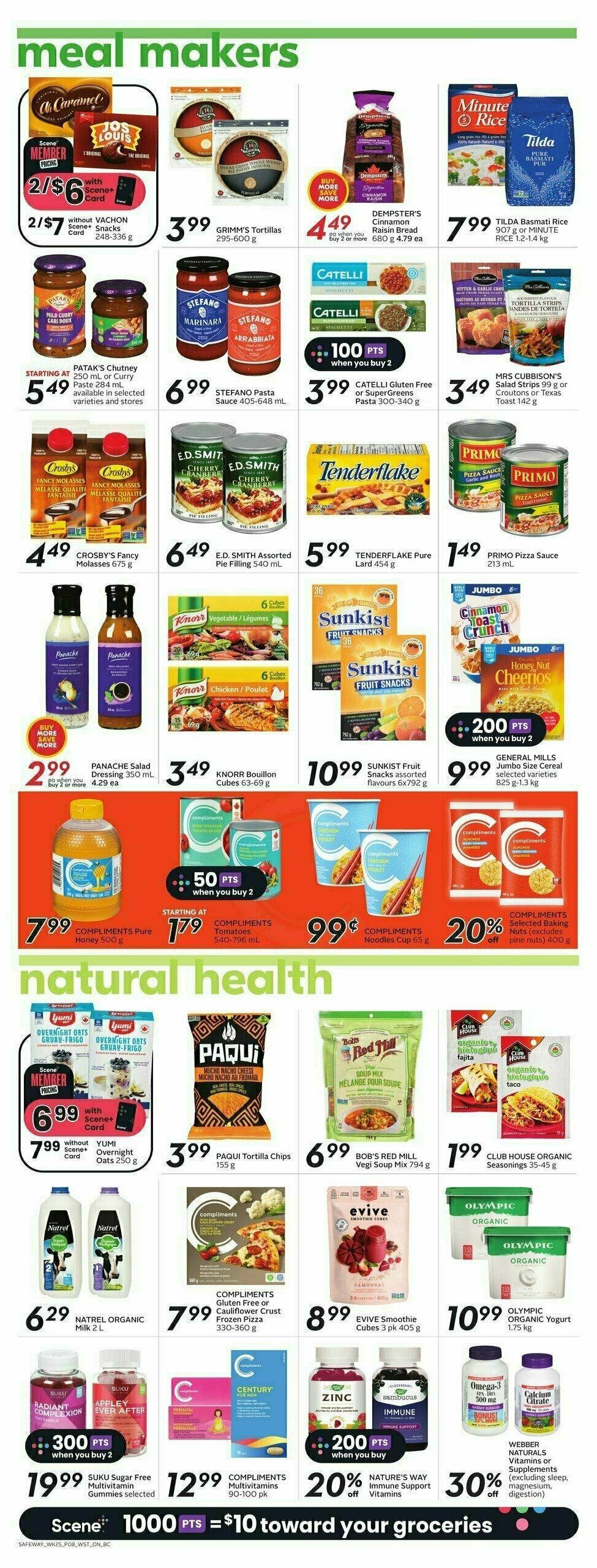 Safeway Flyer from October 19