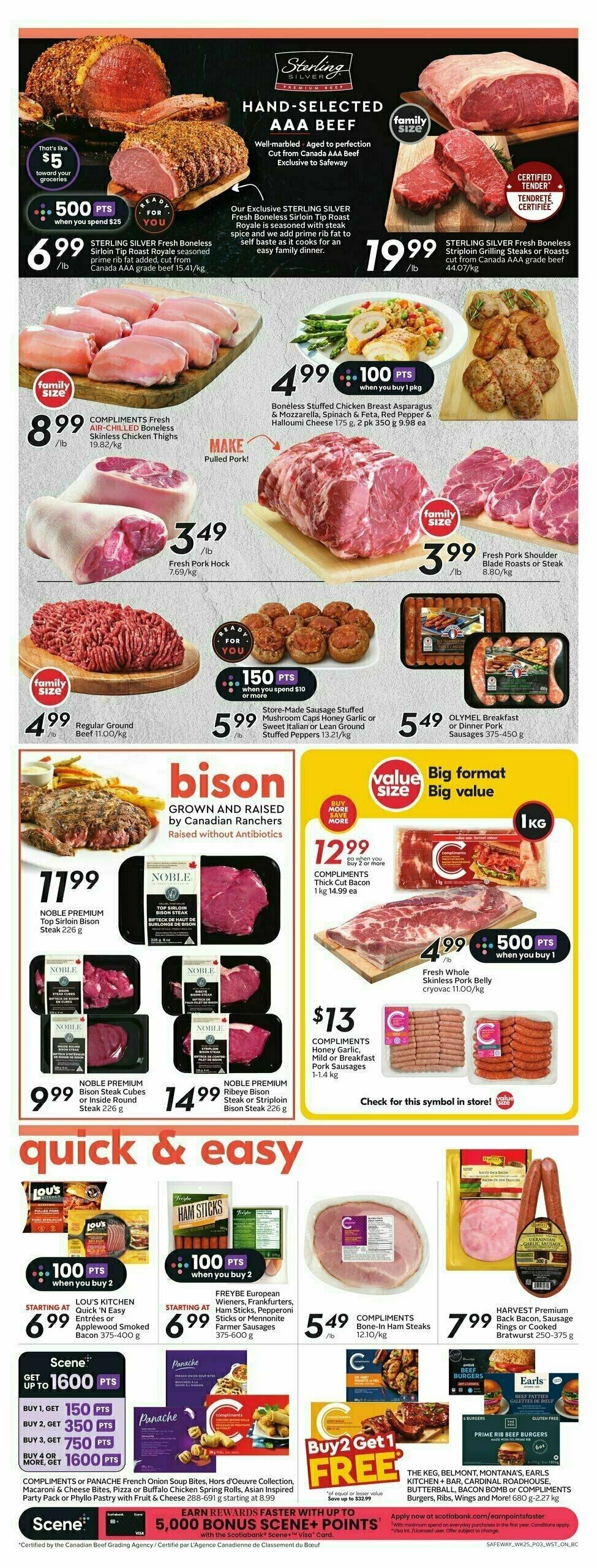 Safeway Flyer from October 19