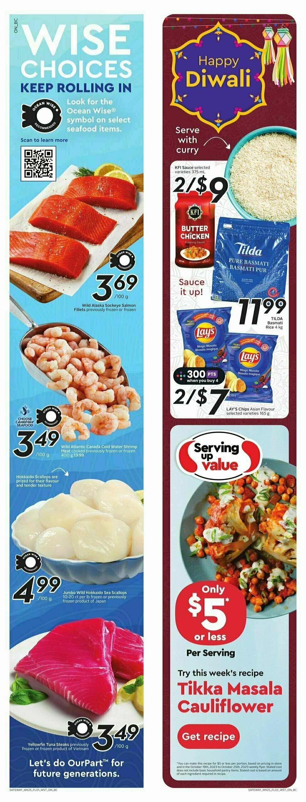 Safeway Flyer from October 19