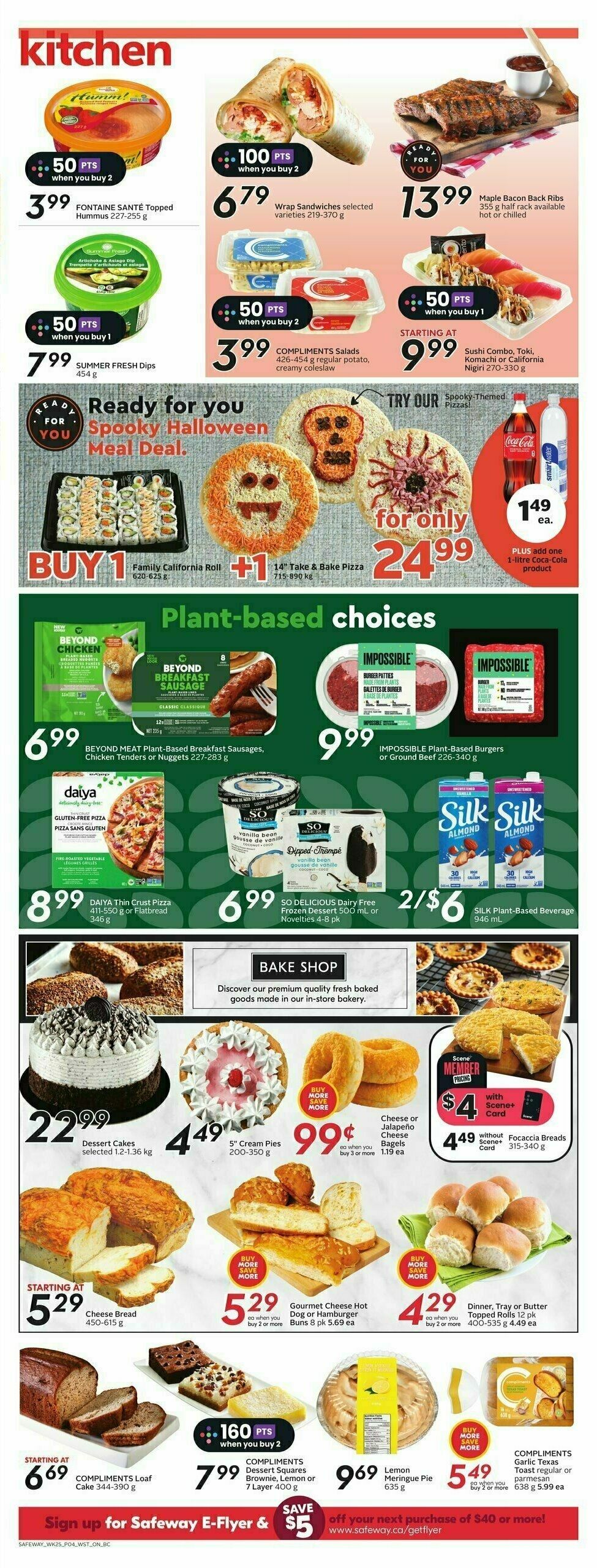 Safeway Flyer from October 19