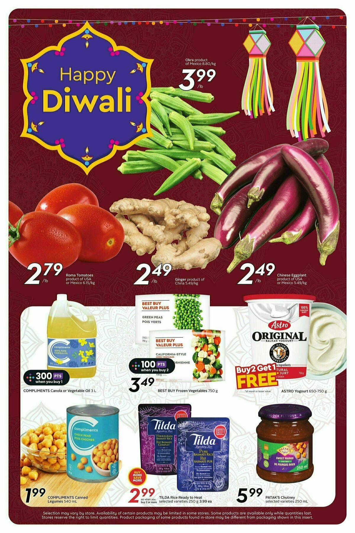 Safeway Flyer from November 2