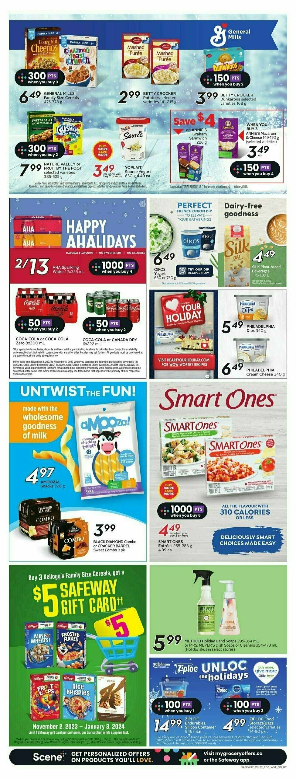 Safeway Flyer from November 2