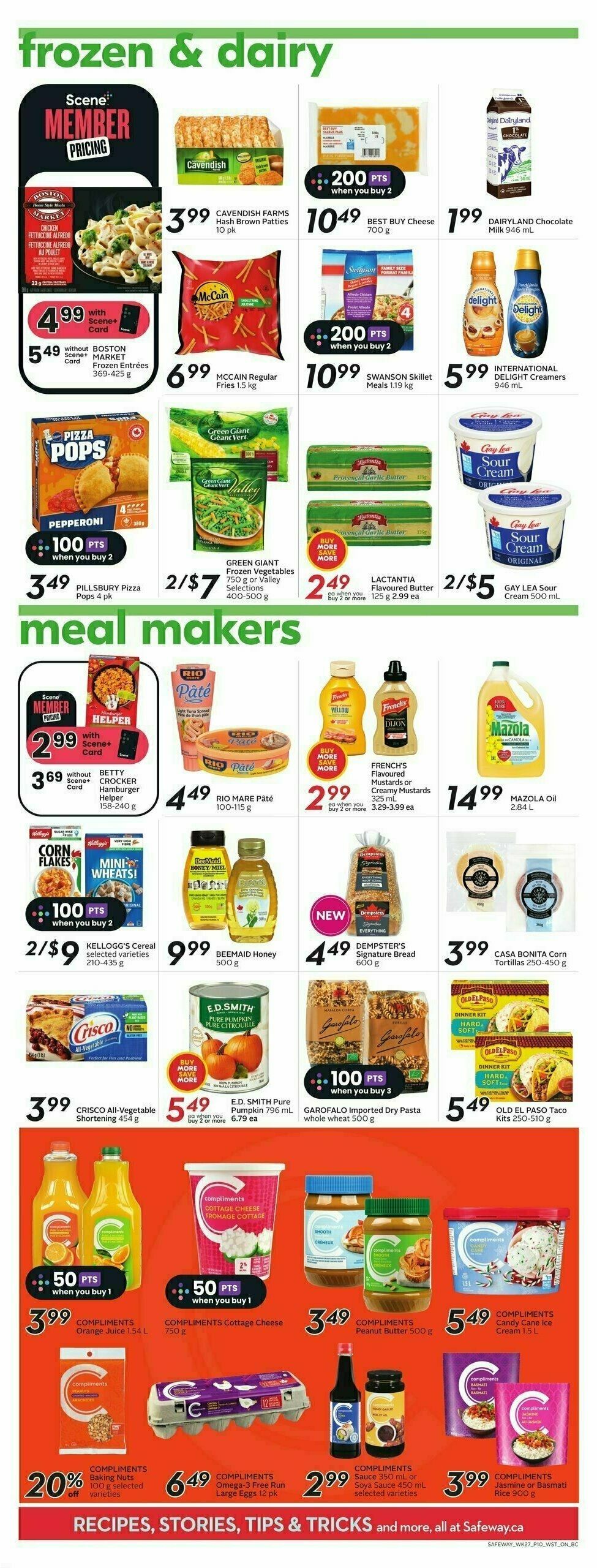 Safeway Flyer from November 2