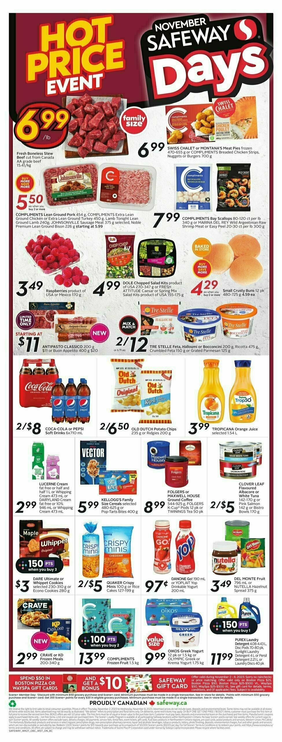 Safeway Flyer from November 2