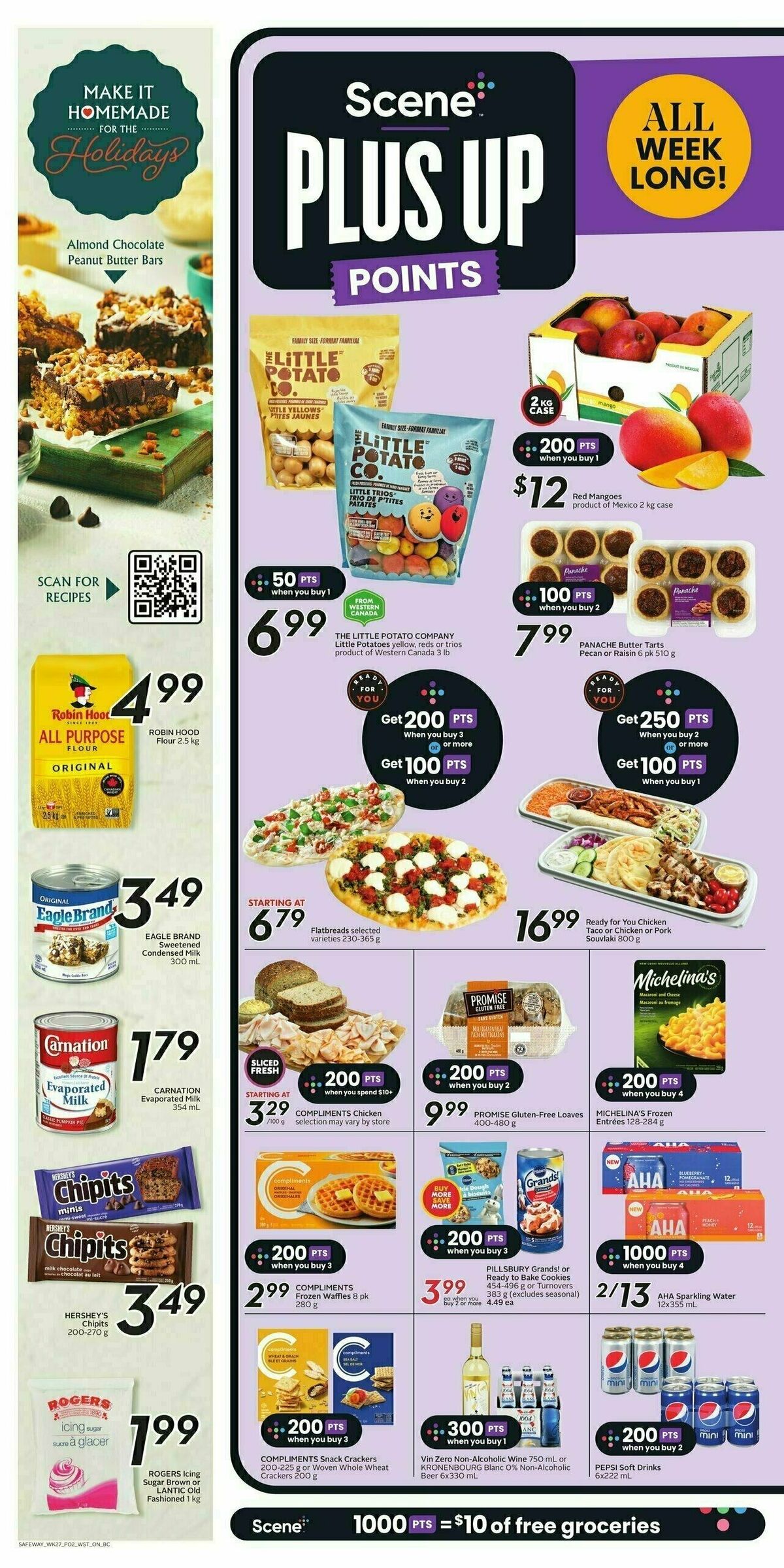 Safeway Flyer from November 2