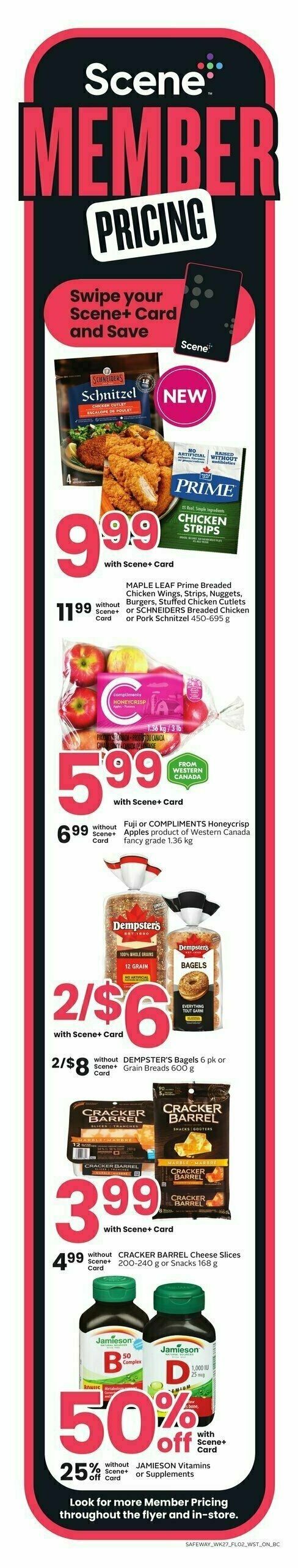 Safeway Flyer from November 2