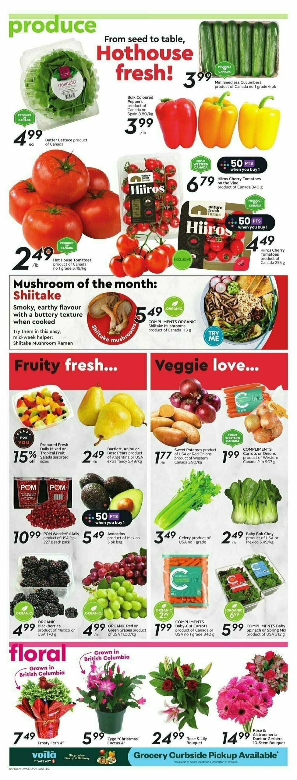 Safeway Flyer from November 2